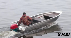 Алюминиевая моторная лодка Тактика-430 РМ