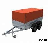 Прицеп Бизнес 121510 Евро (комплектация полная)