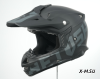 Шлем кроссовый HETOSHI OF836 EXOSS CROSS PRO MX289 цв.Черный Матовый р.XS