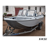 Алюминиевый катер WYATBOAT Неман 500 DC Pro