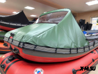 Носовой тент MISHIMO 390 FAMILY PRO/LITE/LITE DF зеленый