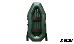 Лодка ПВХ &quot;Skiff-240&quot; надувное дно гребная