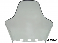 Стекло ветровое для снегохода BRP (высота 68см, толщина 2мм, ПЭТг)