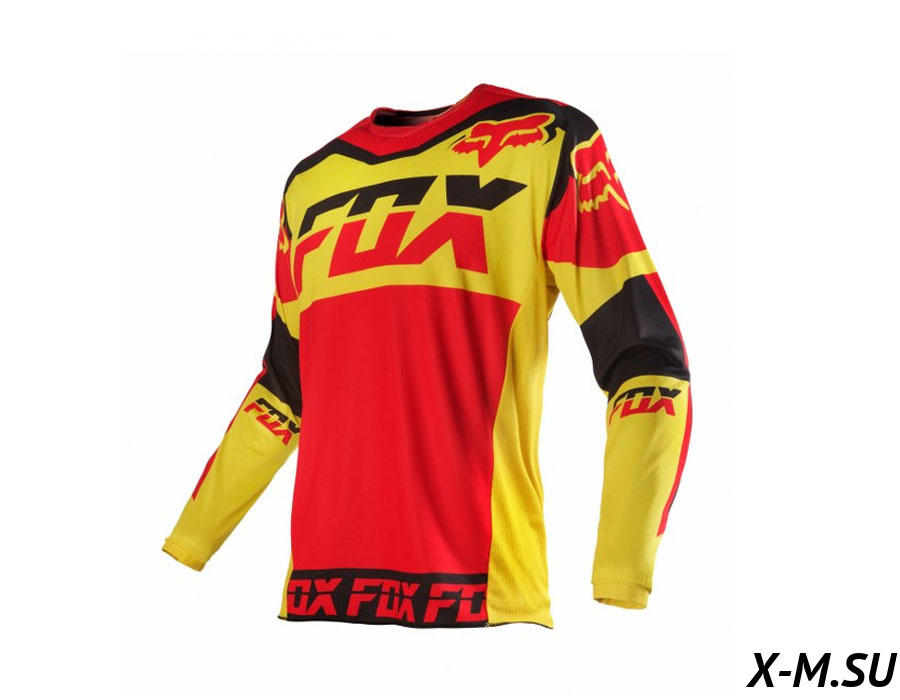 Мотоджерси Fox 180 Mako Jersey Yellow Мотоджерси Fox 180 Mako Jersey Yellow