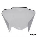 Стекло ветровое для снегохода BRP Tundra LT-550F, LT V-800 (2008-2009 МГ)(45см,3мм,МПК)