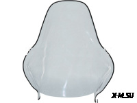 Стекло ветровое высокое для снегохода Тайга Тикси (высота 70см, толщина 2мм, МПК)