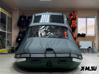 Ходовой комб. (носовой+основной) тент MISHIMO 370 FAMILY PRO/LITE/LITE DF тем.серый (7)