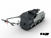 Мотобуксировщик Baltmotors Snowdog Z460 Sport Pro