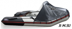 Носовой тент для лодки Хантер 345 ЛКА и Хантер 340 NEW
