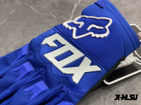 Перчатки взрослые FOX XD2-1 цв. Синий  р. L