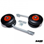 Транцевые колеса двойные М (быстросъемные) модульные 