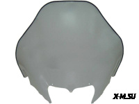 Стекло ветровое для снегохода Yamaha Viking (высота 62см, толщина 2мм, ПЭТг)