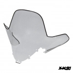 Стекло ветровое для снегохода Polaris Widetrak (высота 52см, толщина 2мм, МПК)