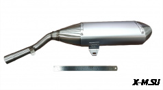 Труба выхлопная M4 / M8 / 300  10851050