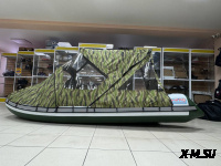 Ходовой комб. (носовой+основной) тент MISHIMO 350 LITE/PRO кмф зеленый (6)