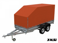 Прицеп Экспедиция Универсал 121320 Евро (комплектация полная)