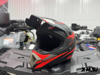 Шлем кроссовый HETOSHI AD3-5  цв. Черно-оранжевый  р. M