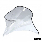 Стекло ветровое для снегохода YAMAHA RSVenture GT, TF(высота 68см, толщина 3мм, МПК)