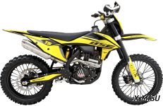 Эндуро / кроссовый мотоцикл BSE T5 Yellow Twister (015)