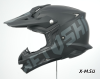 Шлем кроссовый HETOSHI OF836 EXOSS CROSS PRO MX289 цв.Черный Матовый р.XS