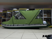 Ходовой комб. (носовой+основной) тент MISHIMO 400 FAMILY PRO/LITE/LITE DF зеленый