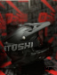 Шлем кроссовый HETOSHI OF836 EXOSS CROSS PRO MX289 цв.Черный Матовый р.XS