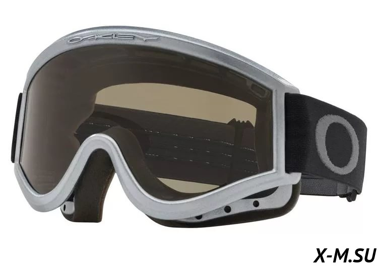 Очки для мотокросса OAKLEY L-Frame Solid серебристые / темно-серая (OO7008-04) Очки для мотокросса OAKLEY L-Frame Solid серебристые / темно-серая (OO7008-04)