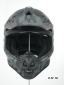 Шлем кроссовый HETOSHI OF836 EXOSS CROSS PRO MX289 цв.Черный Матовый р.XS