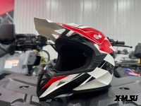 Шлем кроссовый HETOSHI XD1-73 цв. Черно-бело-оранжевый р. XXL