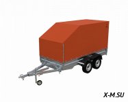 Прицеп Экспедиция Универсал 121732 (комплектация полная)