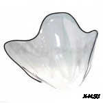 Стекло ветровое для снегохода Yamaha Venture Multi Purpose (высота 57см, толщина 3мм, ПЭТг)