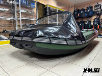 Носовой тент MISHIMO 350 FAMILY LITE/PRO черный