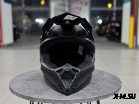 Шлем кроссовый HETOSHI XD1-50 цв. Черный матовый р. M 