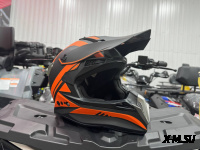 Шлем кроссовый HETOSHI AD2-6 цв. Черно-оранжевый  р. XL