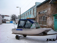 Алюминиевая моторная лодка Тактика-370 Classic